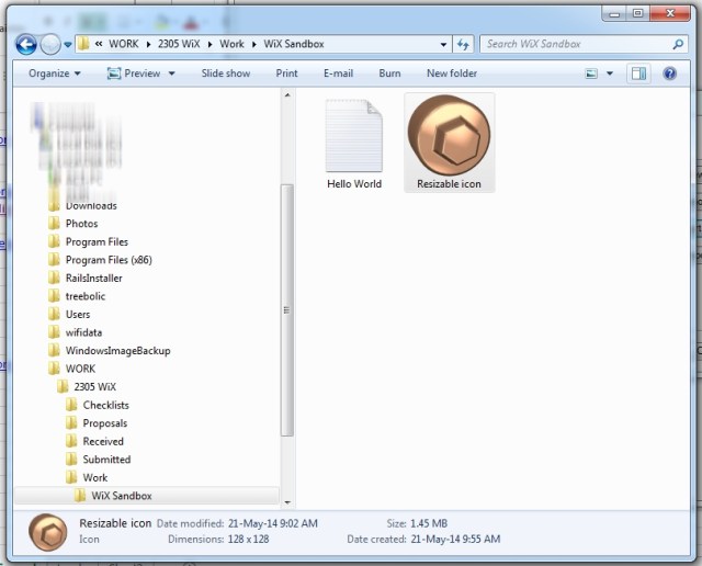 Create sample project